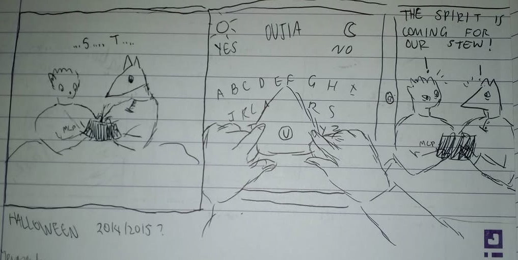 handdrawn anthro comic